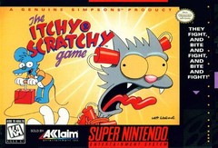 THE ITCHY AND SCRATCHY GAME