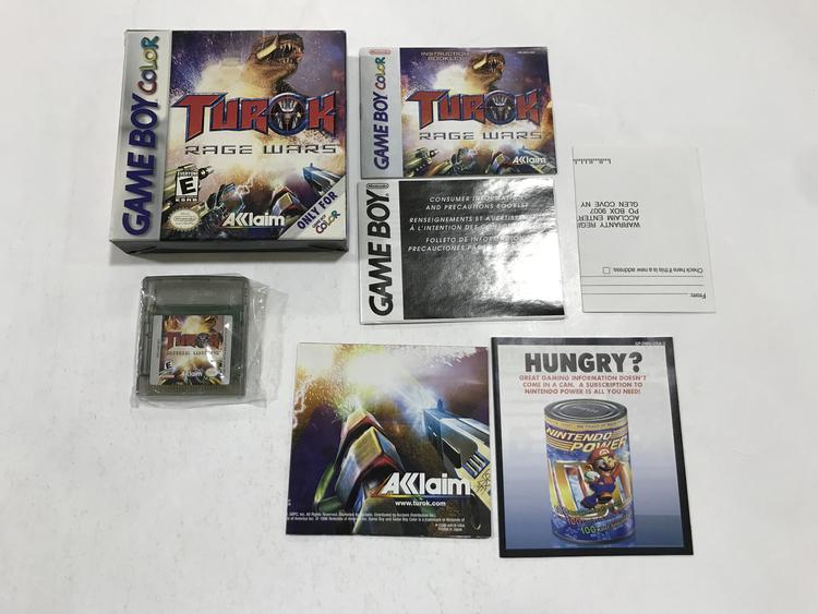 TUROK RAGE WARS (COMPLETE IN BOX)