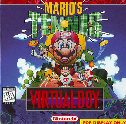 VIRTUAL BOY MARIO'S TENNIS