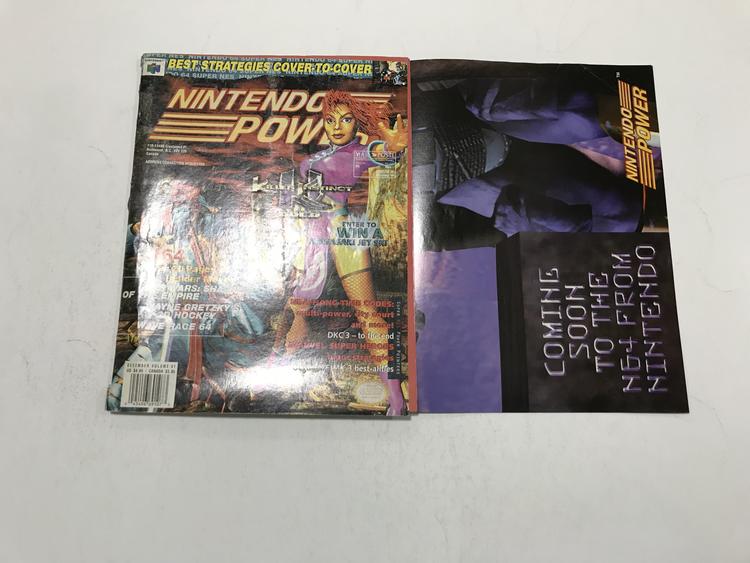 NINTENDO POWER GAMER MAGAZINE VOLUME 91 WITH POSTER - KILLER INSTINCT GOLD