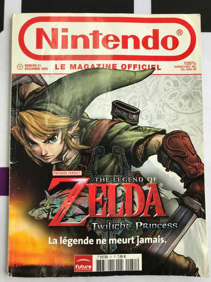NINTENDO LE MAGAZINE OFFICIEL THE LEGEND OF ZELDA TWILIGHT PRINCESS #51 (usagé)