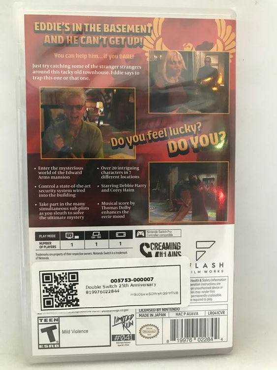 DOUBLE SWITCH 25TH ANNIVERSARY EDITION (LIMITED RUN GAMES) (usagé)