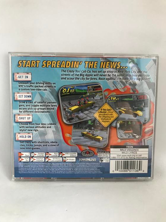 CRAZY TAXI 2 (COMPLETE IN BOX)