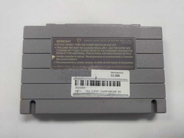 TKO SUPER CHAMPIONSHIP BOXING