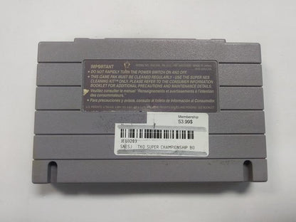 TKO SUPER CHAMPIONSHIP BOXING