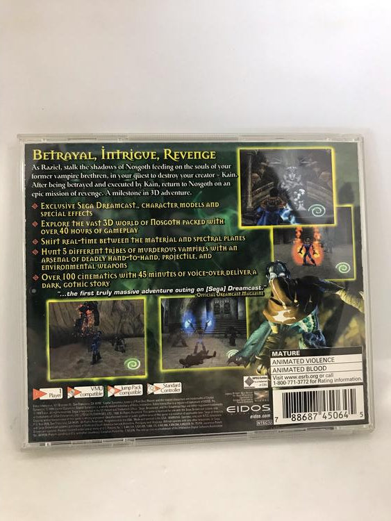 LEGACY OF KAIN SOUL REAVER (COMPLETE IN BOX) (usagé)