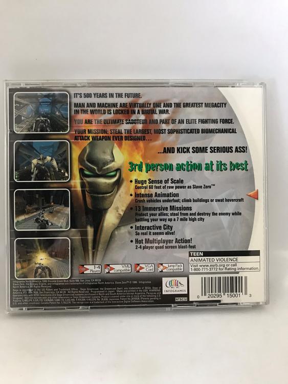 SLAVE ZERO (COMPLETE IN BOX) (usagé)