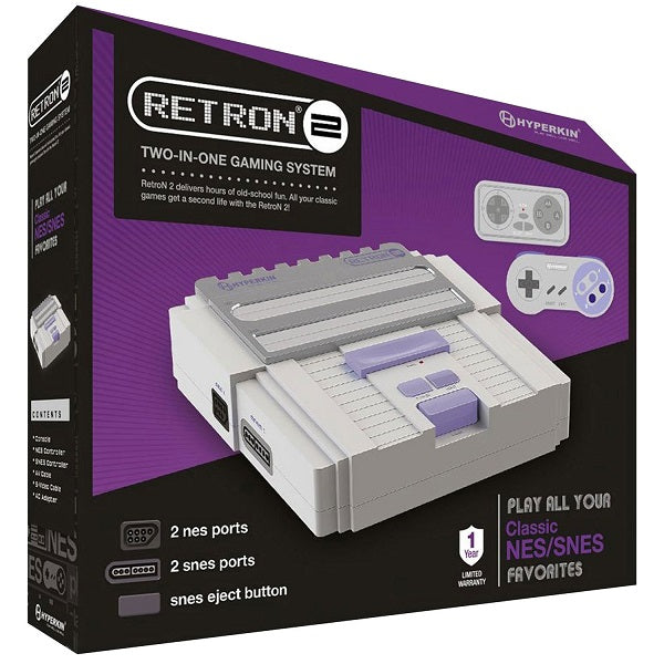 RETRON 2 GRAY/PURPLE