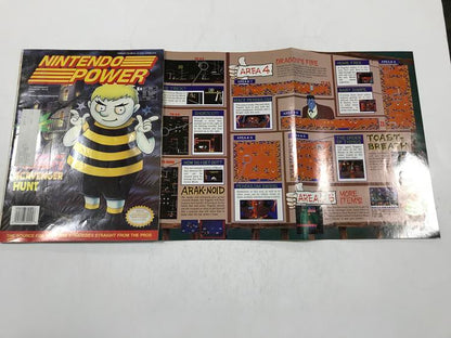 NINTENDO POWER GAMER MAGAZINE VOLUME 45 WITH POSTER - THE ADDAMS FAMILY PUGSLEY'S SCAVENGER HUNT
