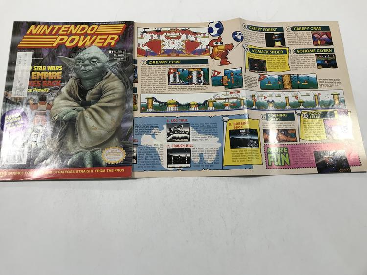 NINTENDO POWER GAMER MAGAZINE VOLUME 53 WITH POSTER - SUPER STAR WARS THE EMPIRE STRIKES BACK