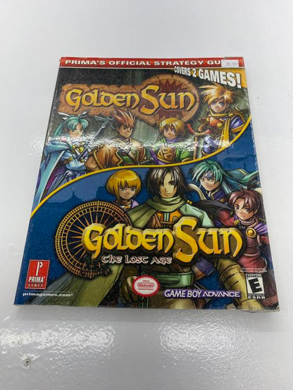 HINT BOOK GOLDEN SUN & GOLDEN SUN THE LOST AGE