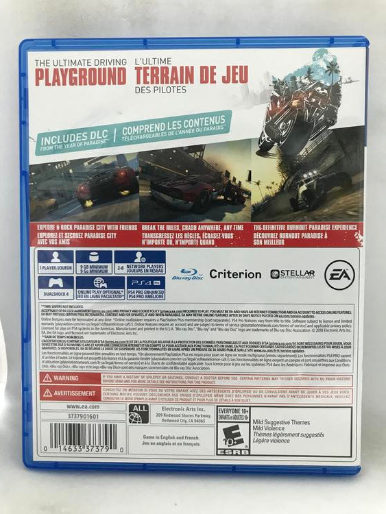 BURNOUT PARADISE REMASTERED