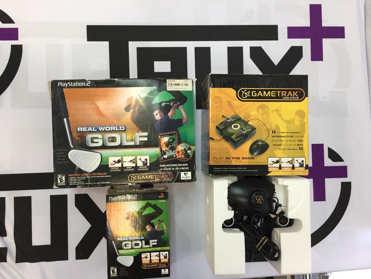 REAL WORLD GOLF BUNDLE (COMPLETE IN BOX)