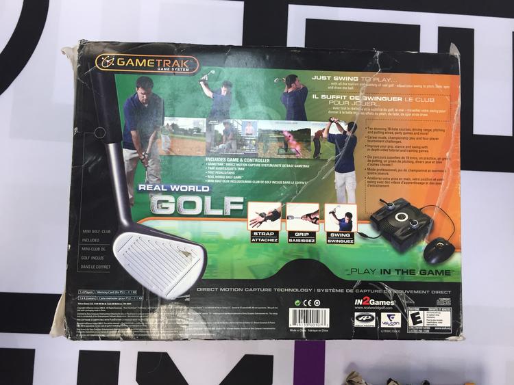 REAL WORLD GOLF BUNDLE (COMPLETE IN BOX)