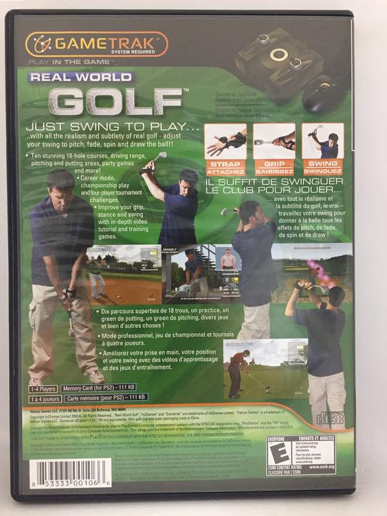 REAL WORLD GOLF BUNDLE (COMPLETE IN BOX)