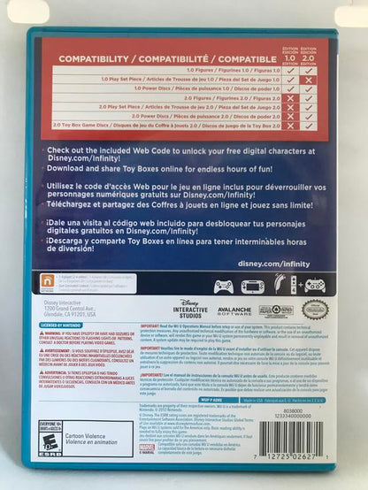DISNEY INFINITI 2.0 GAME ONLY (COMPLETE IN BOX)