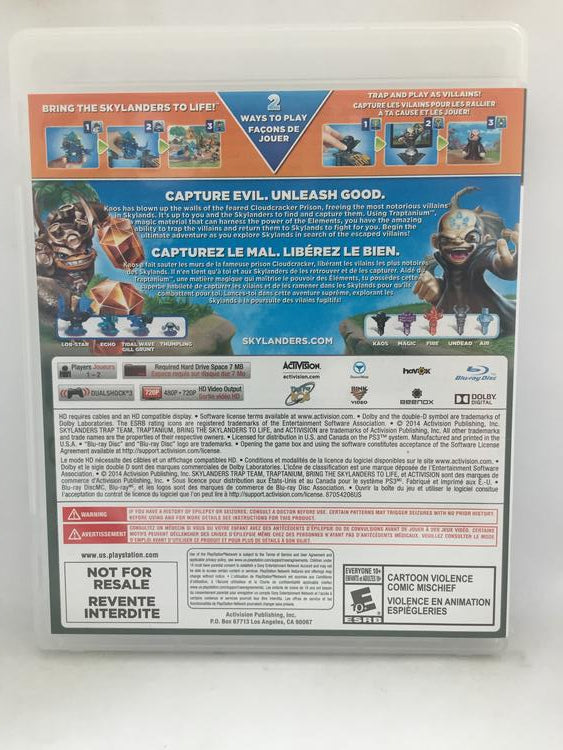 SKYLANDERS TRAP TEAM GAME ONLY (WITH BOX)