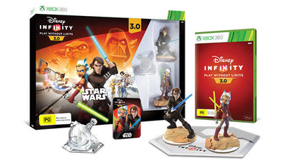 DISNEY INFINITY 3.0 STAR WARS STARTER PACK (COMPLETE IN BOX) (usagé)