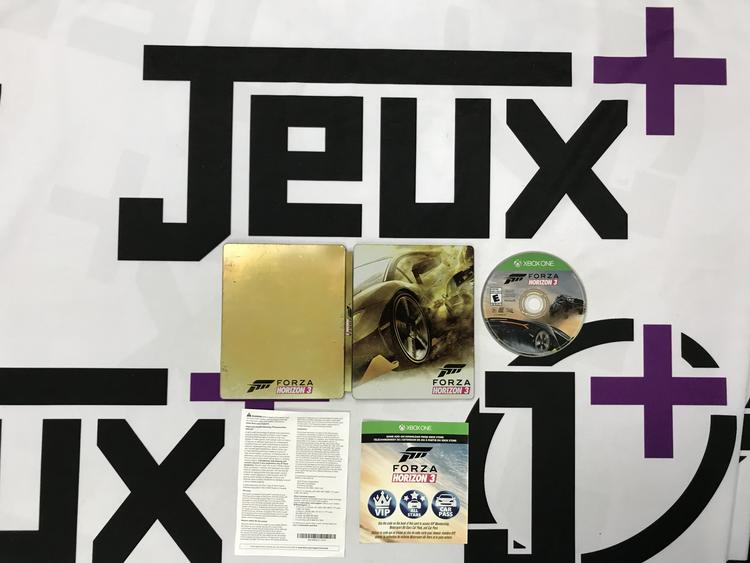 FORZA HORIZON 3 STEEL CASE (usagé)