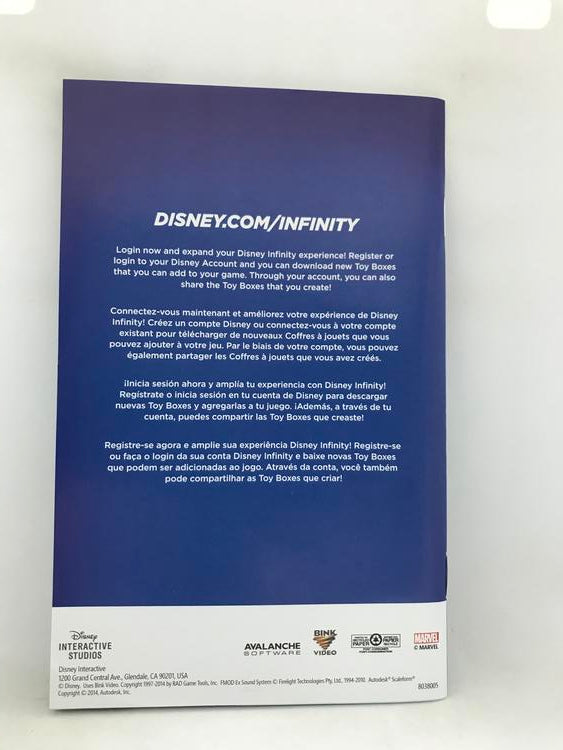 DISNEY INFINITY 2.0 GAME ONLY (COMPLETE IN BOX)