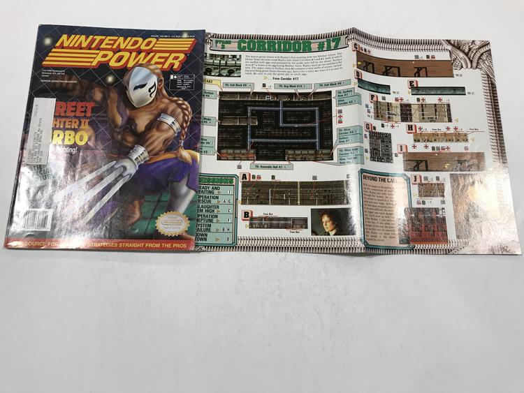 NINTENDO POWER GAMER MAGAZINE VOLUME 51 WITH POSTER - STREET FIGHTER II TURBO