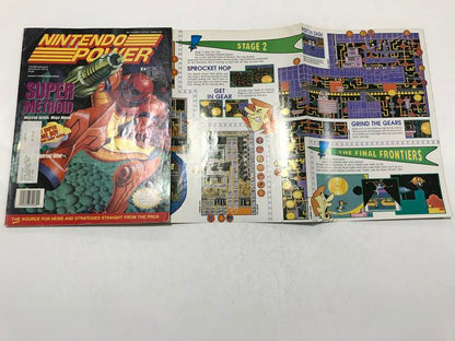 NINTENDO POWER GAMER MAGAZINE VOLUME 60 WITH POSTER - SUPER METROID