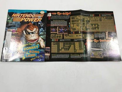 NINTENDO POWER GAMER MAGAZINE VOLUME 74 WITH POSTER - DONKEY KONG LAND