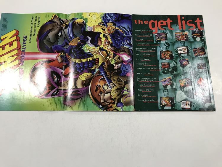 NINTENDO POWER GAMER MAGAZINE VOLUME 67 WITH POSTER - EARTHWORM JIM (usagé)