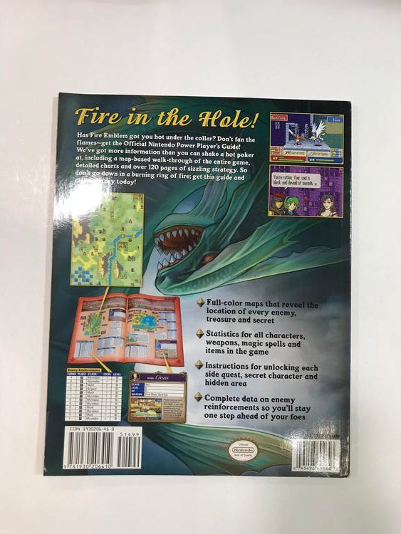 HINT BOOK FIRE EMBLEM GAMEBOY ADVANCE (usagé)