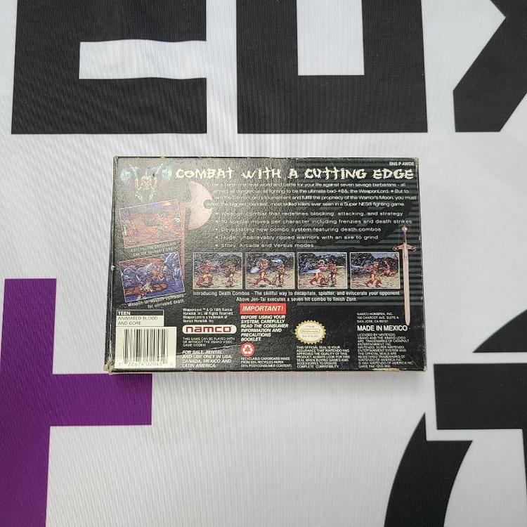 WEAPONLORD (COMPLETE IN BOX)