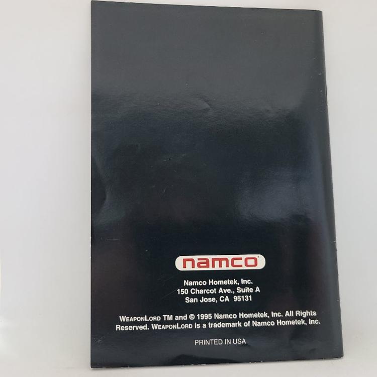 WEAPONLORD (COMPLETE IN BOX)