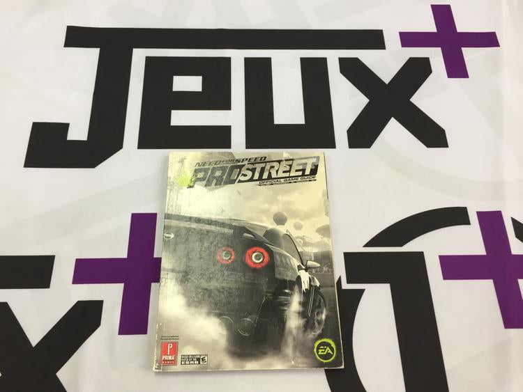 HINT BOOK NEED FOR SPEED PROSTREET (usagé)