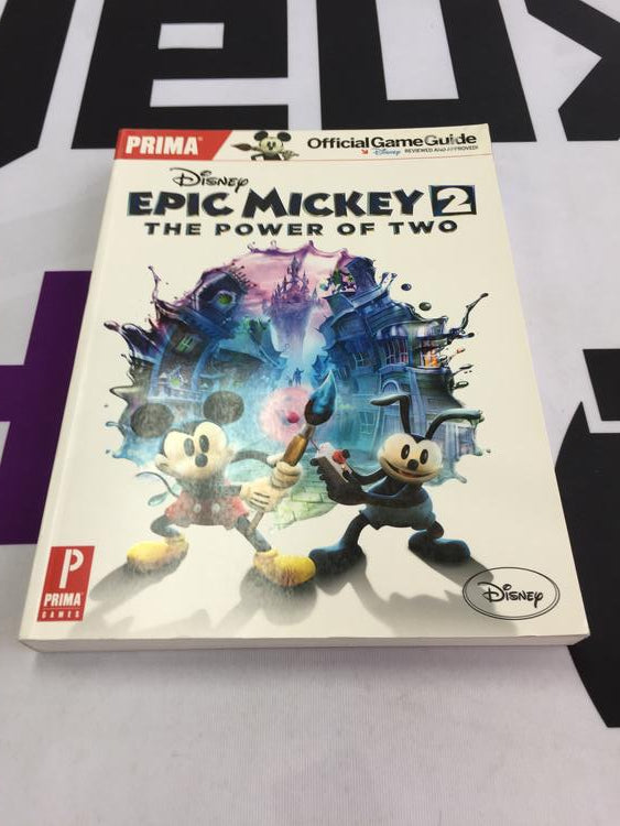 HINT BOOK EPIC MICKEY 2 THE POWER OF TWO (usagé)