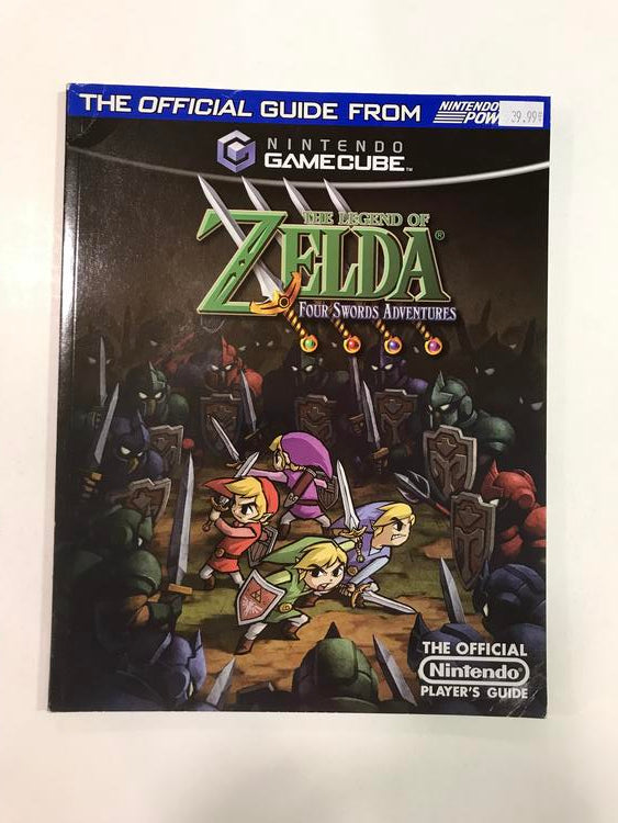 HINT BOOK THE LEGEND OF ZELDA FOUR SWORDS ADVENTURES
