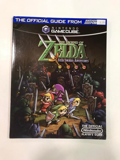 HINT BOOK THE LEGEND OF ZELDA FOUR SWORDS ADVENTURES