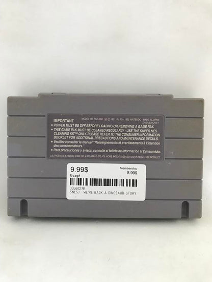 WE'RE BACK A DINOSAUR STORY (usagé)