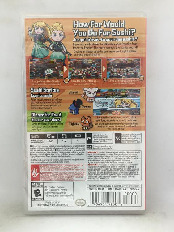 SUSHI STRIKER WAY SUSHIDO