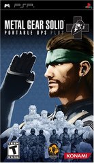 METAL GEAR SOLID PORTABLE OPS PLUS (WITH BOX) (usagé)