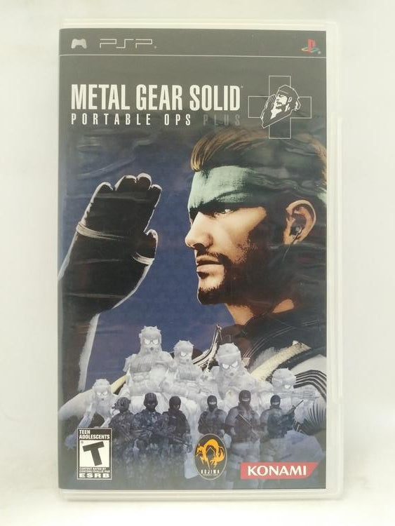 METAL GEAR SOLID PORTABLE OPS PLUS (WITH BOX) (usagé)