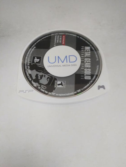 METAL GEAR SOLID PORTABLE OPS PLUS (WITH BOX) (usagé)