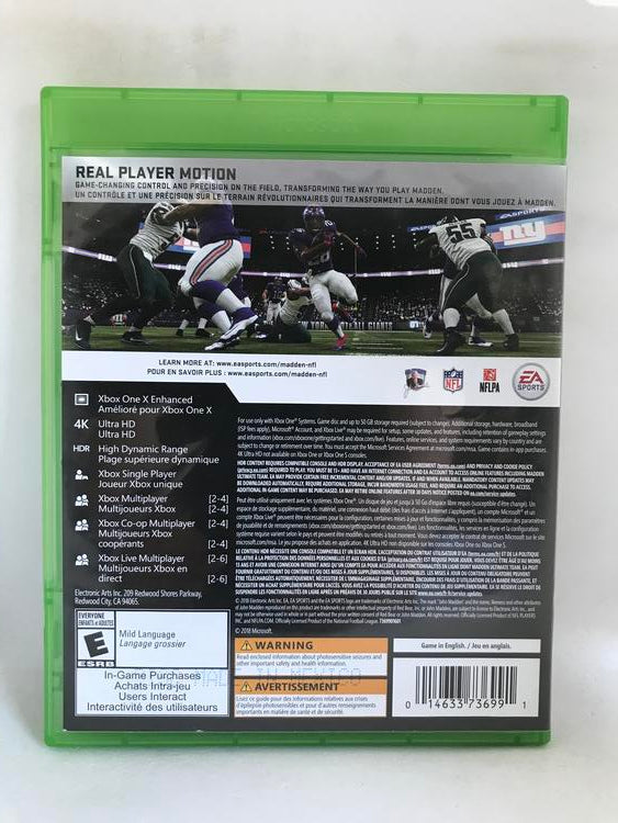MADDEN NFL 19