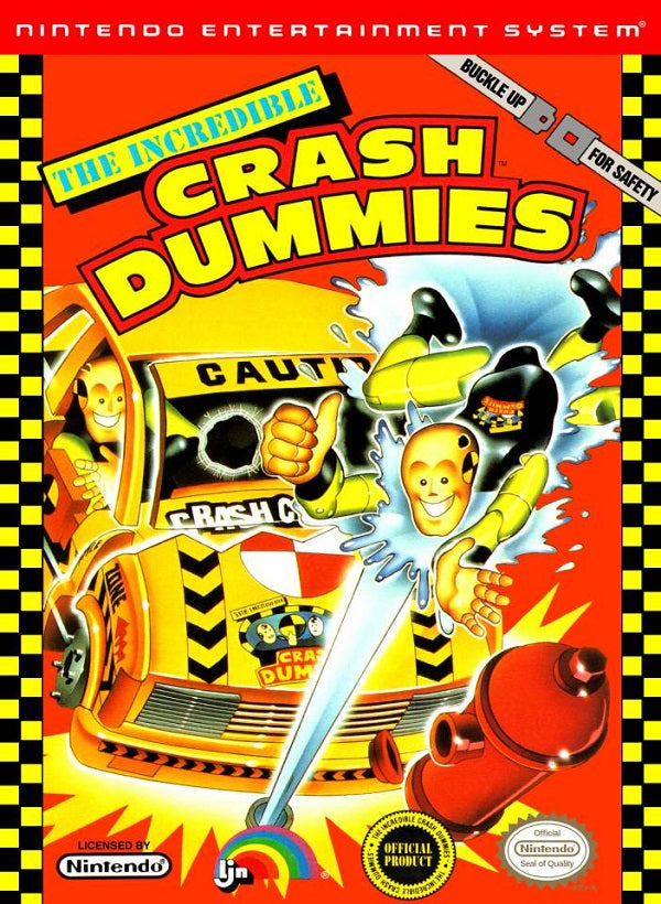 THE INCREDIBLE CRASH DUMMIES (WITH BOX) (usagé)