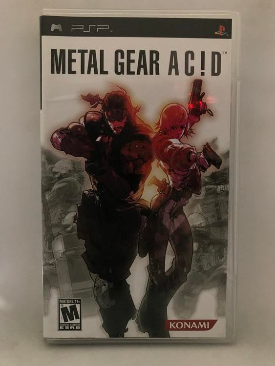 METAL GEAR ACID (COMPLETE IN BOX) (usagé)