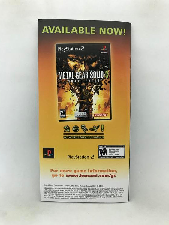 METAL GEAR ACID (COMPLETE IN BOX)