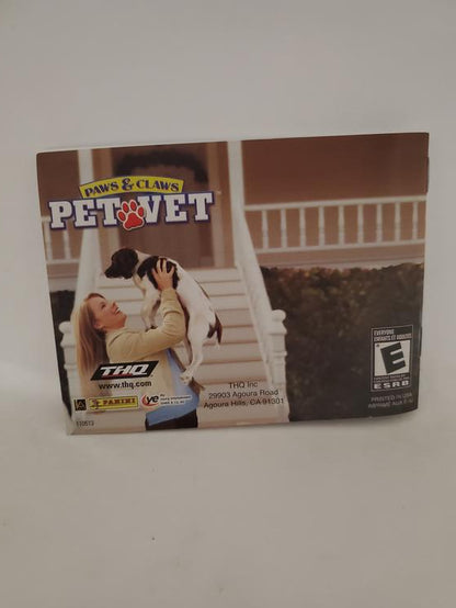 PAWS & CLAWS PET VET (COMPLETE IN BOX)