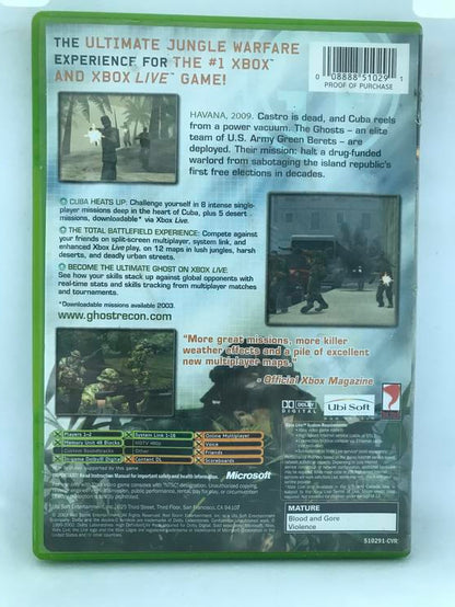 TOM CLANCY'S GHOST RECON ISLAND THUNDER (WITH BOX)