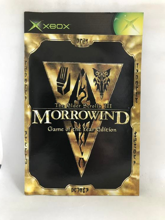 THE ELDER SCROLLS III MORROWIND GAME OF THE YEAR EDITION (COMPLETE IN BOX)