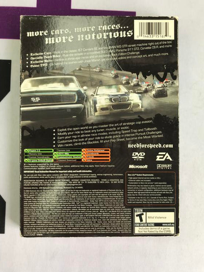 NEED FOR SPEED MOST WANTED BLACK EDITION (COMPLETE IN BOX)