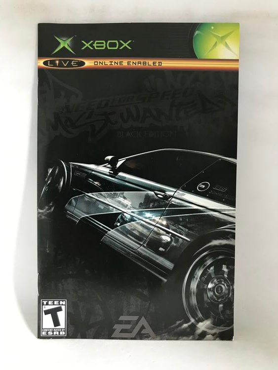 NEED FOR SPEED MOST WANTED BLACK EDITION (COMPLETE IN BOX) (usagé)