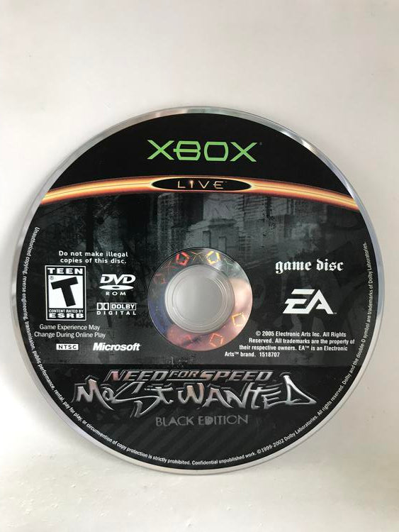 NEED FOR SPEED MOST WANTED BLACK EDITION (COMPLETE IN BOX) (usagé)